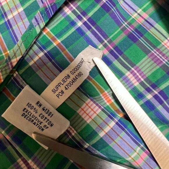 Ralph Lauren Button Up Shirt Long Sleeve Men’s Medium - Picture 6 of 8